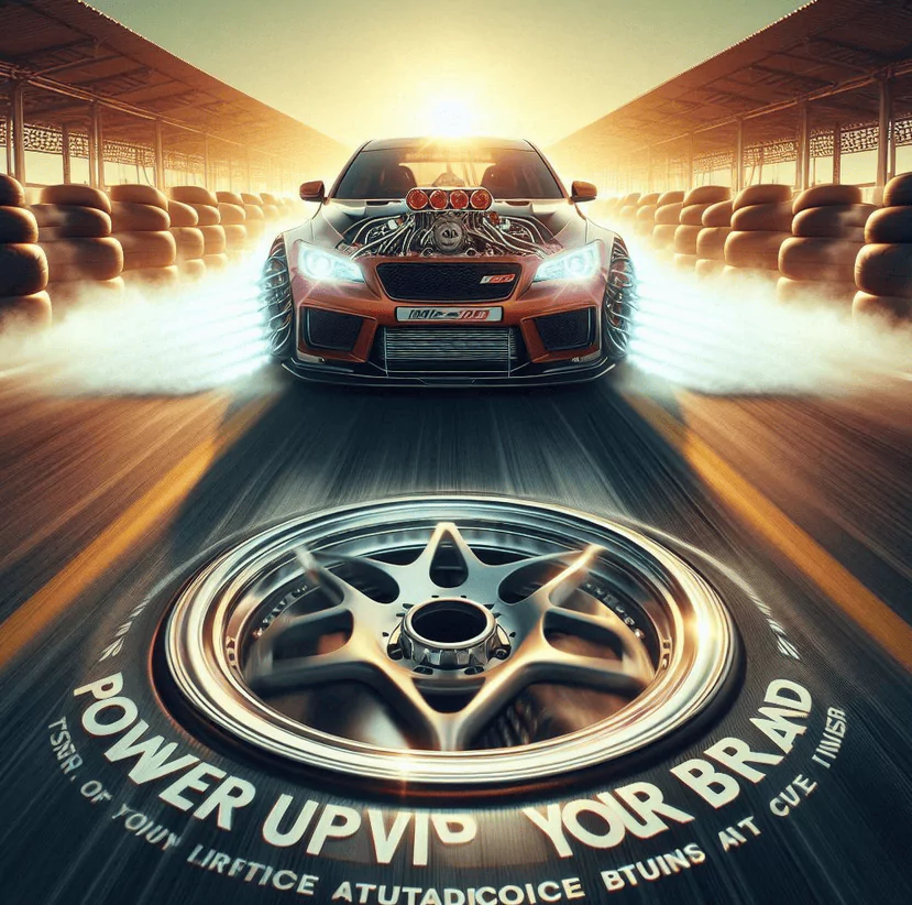 Power Up Your Brand: Irresistible Tuning Logo Designs Car Lovers Trust